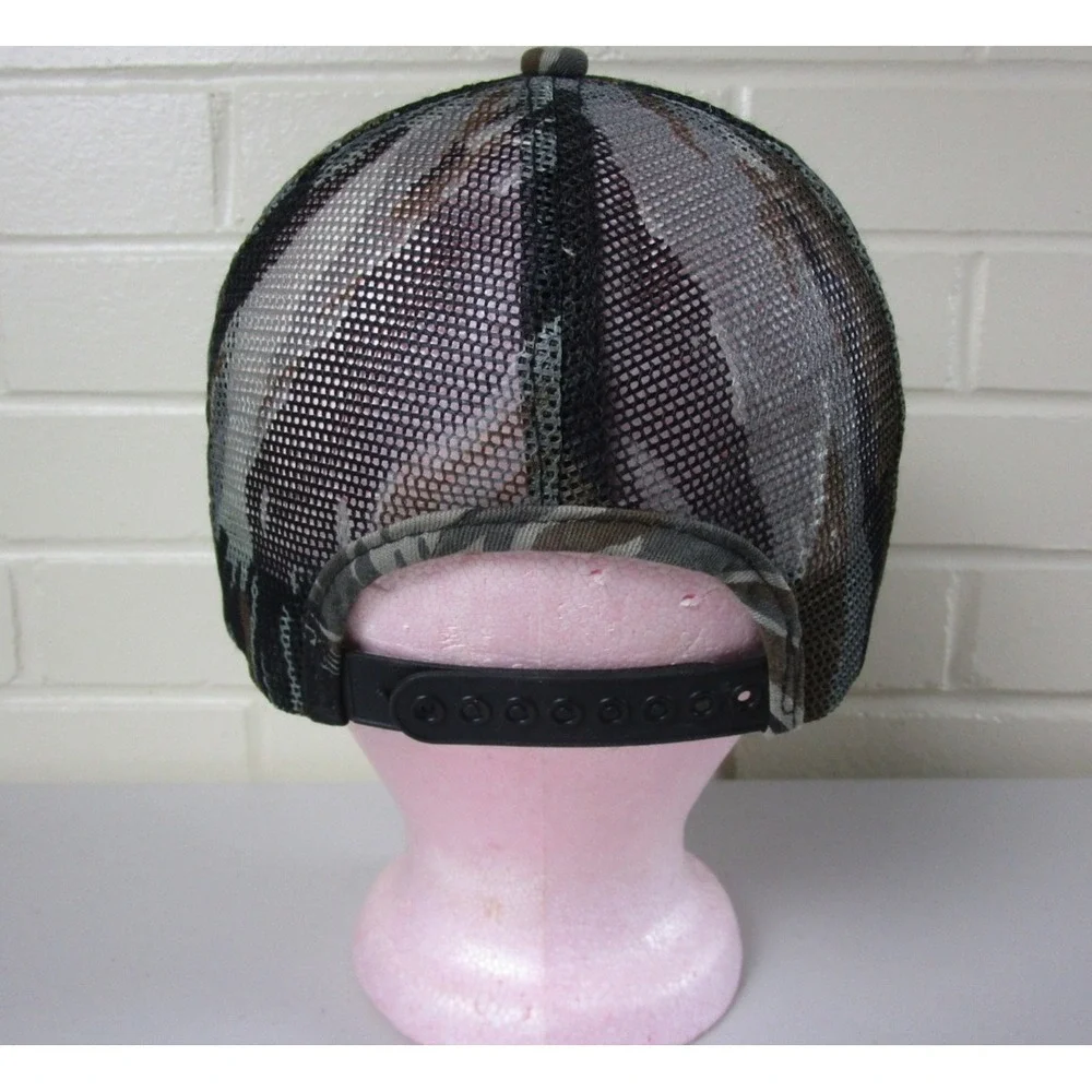 Vintage 90s K Products John Deere Hat Snapback Trucker‎ Cap Country Patch USA